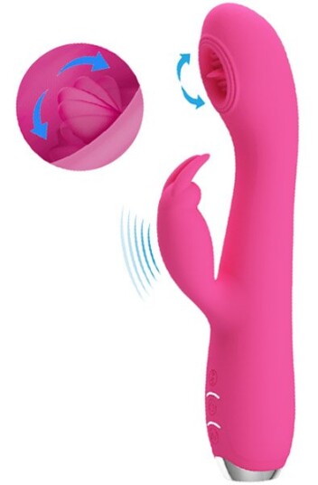 Pretty Love Rachel Pink 3 Licking 12 Vibration
