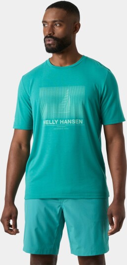 Helly Hansen Hp Race T skjorte Til Seiling Herre Grønn S