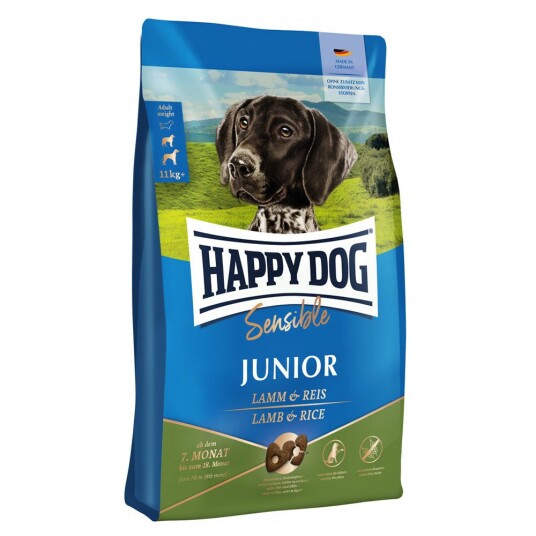 Happy Dog Supreme Sensible Junior Lam & Ris 2 X 10 kg