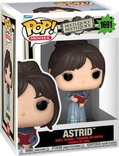 Northix Beetlejuice 2 Astrid POP-figur samleobjekt av vinylleketøy
