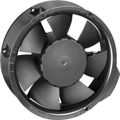 Ebm-Papst 6224N Vifte 17.2cm 3400 Rpm 410 M³/T Sort