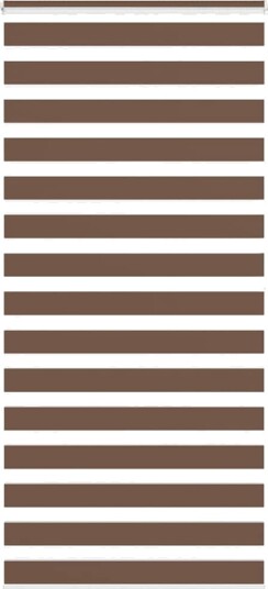 Sebragardin brun 115x200 cm stoff bredde 110,9 polyester