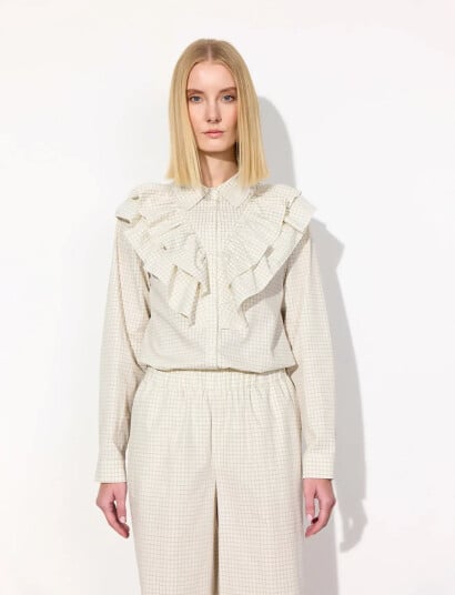 Hunkøn Luca Shirt - Cream - XL Hunkøn Luca Shirt - Cream - XL