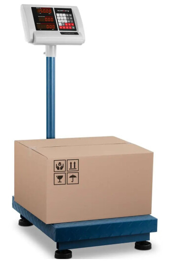 Steinberg Systems Plattformvekt   150 kg / 10 g  50 x 40 cm   sammenleggbar 10030332