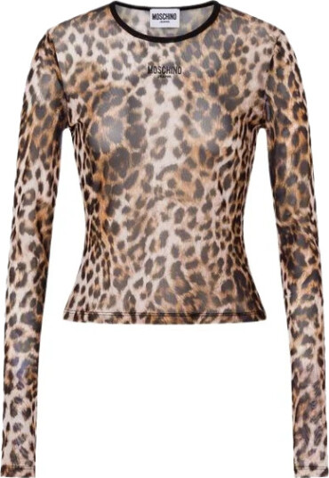 Moschino Dame Topper Brun M,