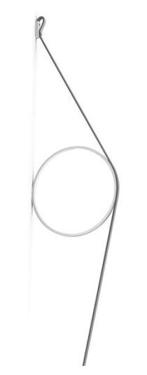 Flos Wirering Vegglampe Grå/Hvit Flos Wirering Vegglampe Grå/Hvit