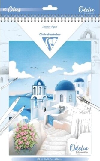 Clairefontaine 95742C Universell A4 210X297 Mm 20 Ark Hvit 225 Mm 297 Mm