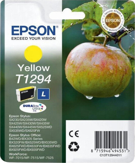 Epson Blekkpatron T1294 Gul (7ml)