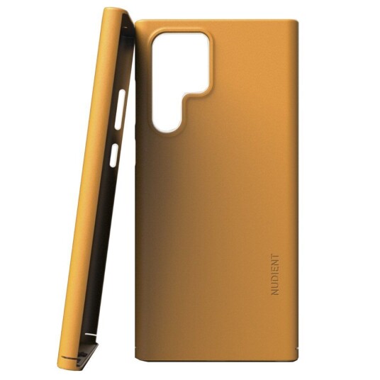 Nudient Thin Case V3 Samsung Galaxy S22 Ultra Deksel - Saffron yellow Nudient Thin Case V3 Samsung Galaxy S22 Ultra Deksel - Saffron yellow