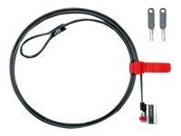 Kensington Clicksafe - Sikkerhetskabel - For Latitude D630  Optiplex 50Xx 5250 90Xx  Vostro 200 260  Xps 12 9250 15 95Xx One 27Xx