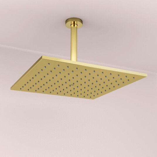 IDEAL STANDARD IDEALRAIN DUSJHODE 300 1/2" BØRSTET GULL