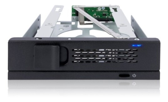 Icy Dock MB171SP-1B 3,5" SATA Harddiskkabinett med Avtagbar Ramme