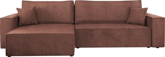 Hobson Sofa med Divan 3 seter Rosa