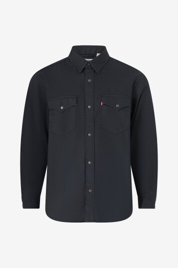 Levi's Denimskjorte Relaxed Fit Western Sonya Suga Svart