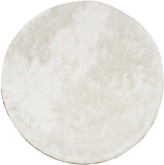 Runde tepper Cosy hvit Størrelse: Ø 120 cm Runde tepper Cosy hvit Størrelse: Ø 120 cm
