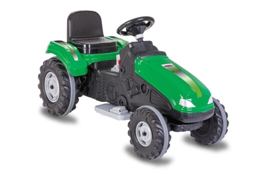 Jamara Ride-On Traktor Big Wheel Grün/grau12 V