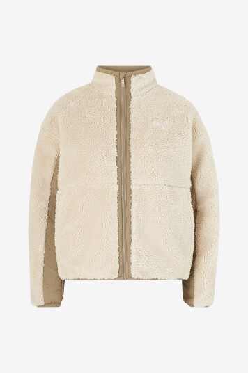 Puma Jakke Reversible Sherpa Jacket Beige