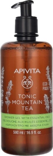 Apivita Tonic Mountain Tea Shower Gel 500 ml Apivita Tonic Mountain Tea Shower Gel 500 ml