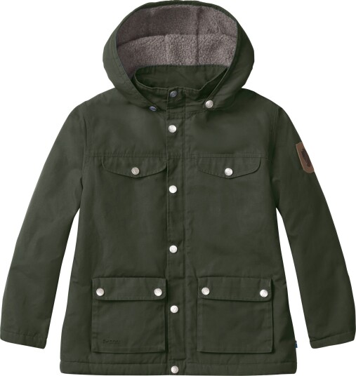 Fjällräven Kids' Greenland Winter Jacket Deep Forest 128, Deep Forest