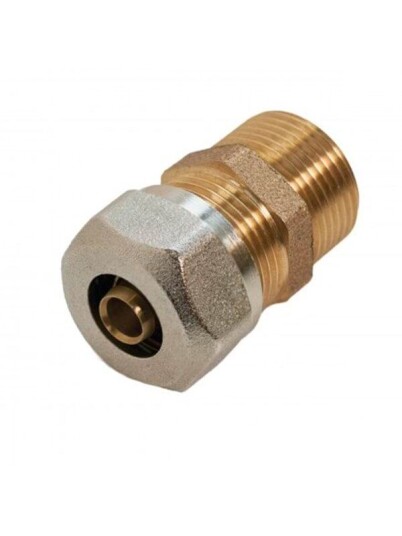 Roth connector 18 mm x 3/4" male red Roth connector 18 mm x 3/4" male red