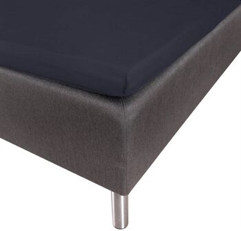 Nordstrand Home Overmadrasslaken - 100% Bomull - Blå - 90x200x8 cm