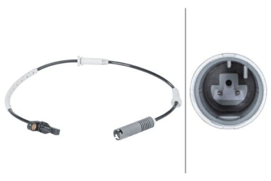 Sensor, ABS HELLA 6PU 012 679-881