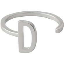 Design Letters Ring Silver A-Z D