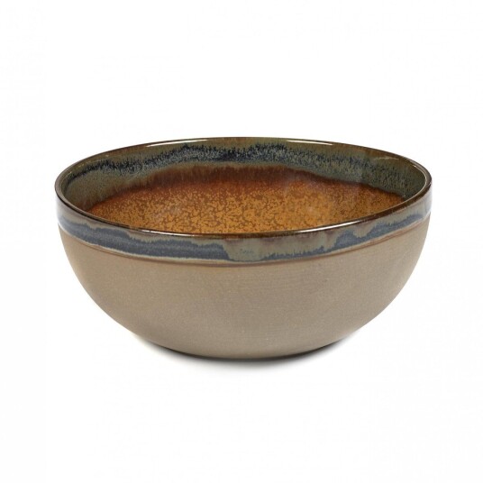 Serax Surface serveringsskål 19 cm Rusty brown Serax Surface serveringsskål 19 cm Rusty brown