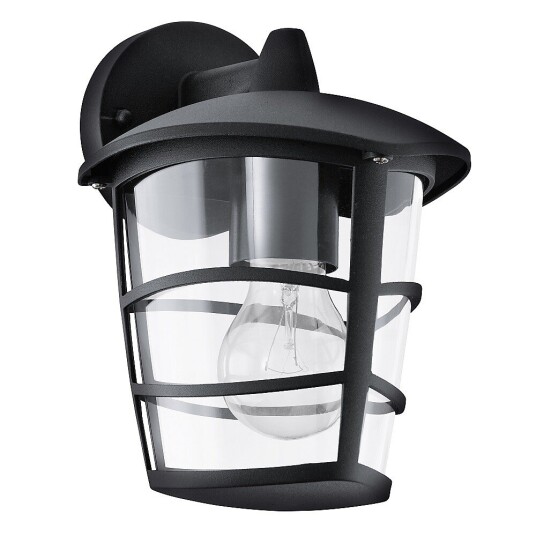 EGLO ALORIA outdoor wall lamp black