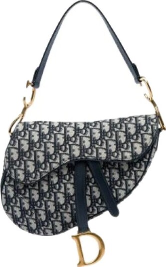 Dior Vintage Dame Pre owned Blå ONE SIZE,