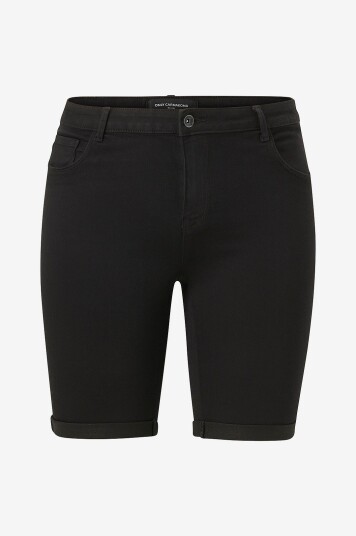 Only Carmakoma   Shorts carThunder Reg Long Shorts Dnm   Svart