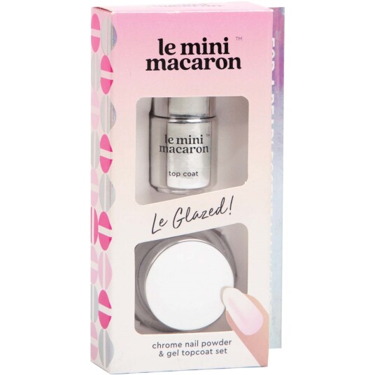 Le Mini Macaron Le Glazed Chrome Powder