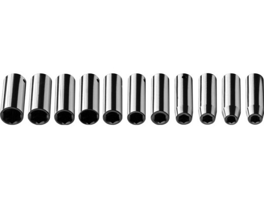 Neo 12-102 Pipenøkkelsett 1/2" med 11 Deler i Krom-vanadium
