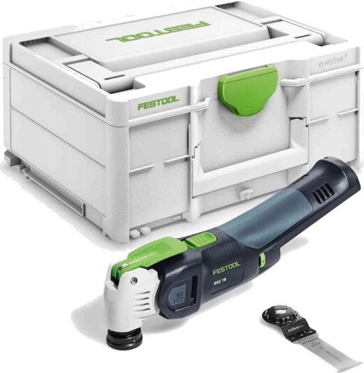 Festool Multikutter OSC 18 E-Basic 18 v, 4.0 ah (Batteri)
