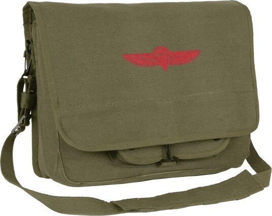 Rothco Paratrooper Bag 10L Oliven Grønn Rothco Paratrooper Bag 10L Oliven Grønn