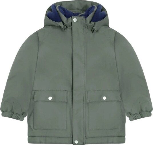 Minymo Winter Jacket Colorblock   BEETLE   128