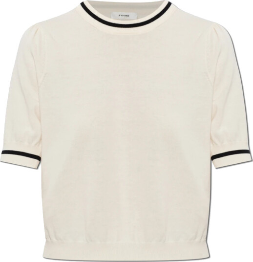 Frame Dame Strikkevarer Beige M,