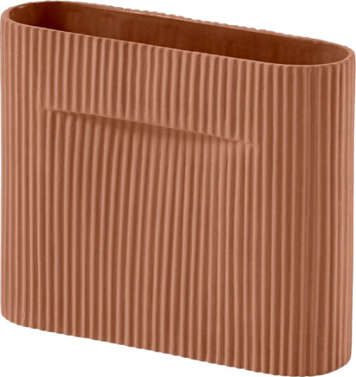 Muuto Ridge vase 16,5 cm Terracotta