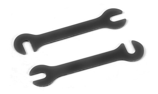 XRAY XR-372293 Steel Shim 0.4mm - Black (2)