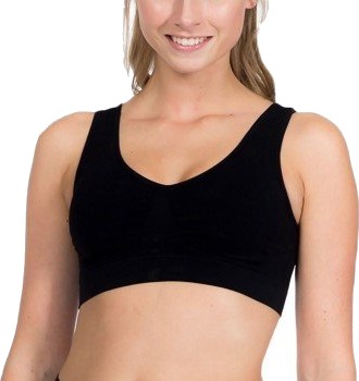 Magic BH Comfort Bra Svart nylon X-Large Dame