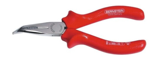 Bernstein-Werkzeugfabrik Steinrücke 13-916 Vde, Nesetang, 2 Mm, Beskyttelse Mot Elektrostatisk Utladning (Esd), Stål, Rød, 16,5 Cm