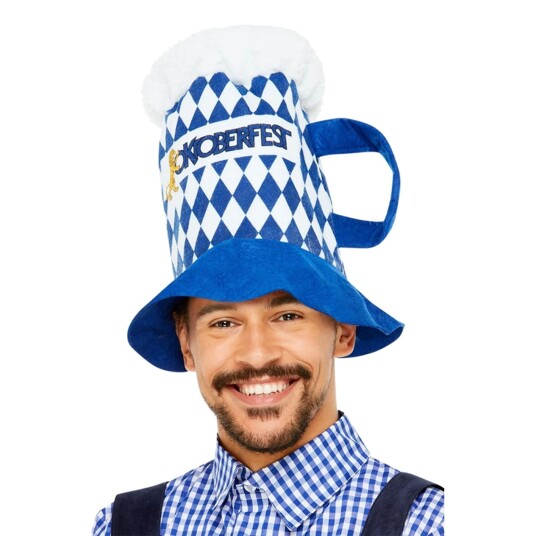 Smiffys Oktoberfest Ølhatt - One size Smiffys Oktoberfest Ølhatt - One size
