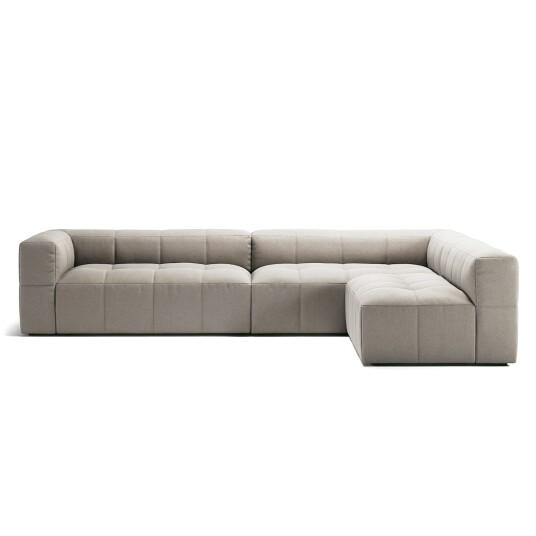 Decotique Mure 4 Seter Sofa Med Åpen Ende Høyre Sandshell Beige
