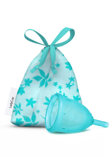 LadyCup Moonstone Blue Large 1 stk. LadyCup Moonstone Blue Large 1 stk.