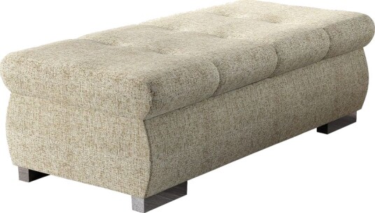 Cerys Fotpall 60 cm - Beige