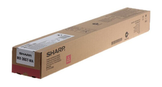 Sharp MX36GTMA M Toner - Original - Magenta 15000 sider Sharp MX36GTMA M Toner - Original - Magenta 15000 sider