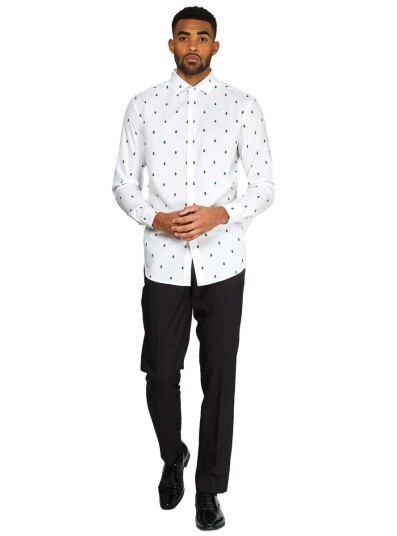 Opposuits Juletrær Skjorte Til Menn