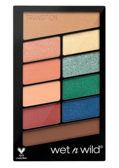 Wet N Wild Color Icon 10-Pan Eyeshadow Palette Stop Playing Safe