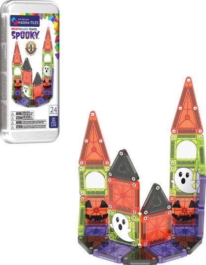 Magna-Tiles Spøkelseshus Byggesett 24 stk - Reisevennlig