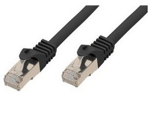 Shiverpeaks Basic-S Nettverkskabel Svart 0.25 Mcat.7 Råkabel S/Ftp (S-Stp) (Bs75511-0.25S)
